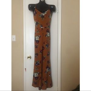 ☀️ Fashion Nova Spaghetti Strap Flair-leg Jumpsuit